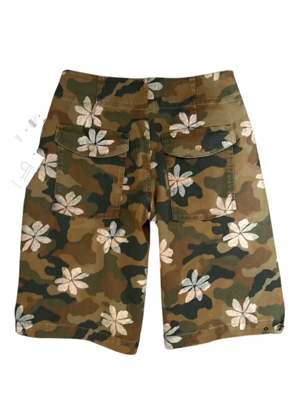 PILCRO➕NWT Drawstring Denim Long Shorts